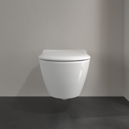 Villeroy & Boch Subway 2.0 Унитаз с открытым смывным краем, настенный, с DirectFlush, Альпийский белый 5614R001