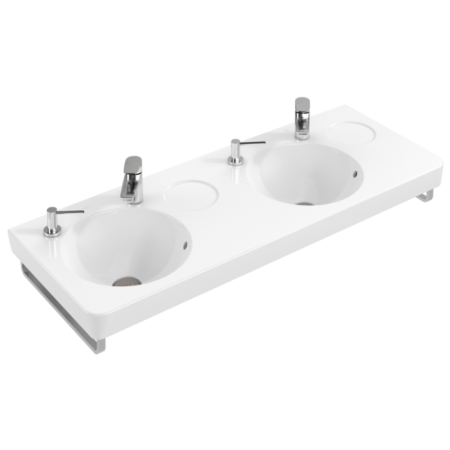 Villeroy & Boch Аксессуары Держатель для полотенец, 75 x 450 x 20 mm, нержавеющая сталь полированная 929645D7