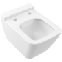Villeroy & Boch Finion Унитаз с открытым смывным краем, настенный, с DirectFlush, Альпийский белый CeramicPlus 4664R0R1