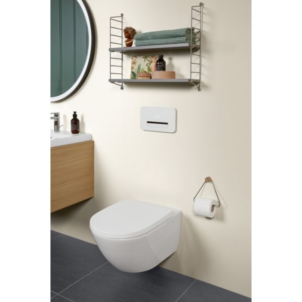 Сиденье для унитаза Villeroy & Boch Subway 3.0 с крышкой SoftClosing QuickRelease 8M42S101