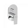 Смеситель для душа встраиваемый на 2 выхода Villeroy & Boch Liberty однорычажный TVS10700200061