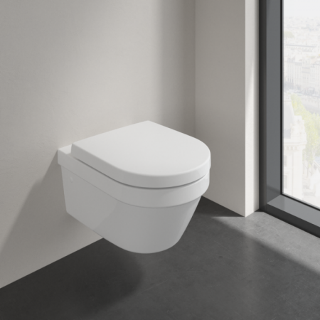 Унитаз подвесной с сиденьем Villeroy & Boch Architectura CeramicPlus 4694HRR1