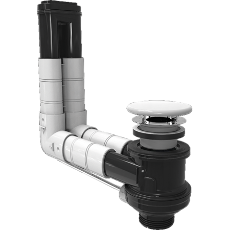 Villeroy & Boch Аксессуары Скрытый перелив ViFlow, 260 x 374 x 95 mm, Stone White CeramicPlus 922377RW