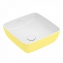 Раковина Villeroy & Boch Artis 417841BCT3 41х41 см, Macaroon желтый
