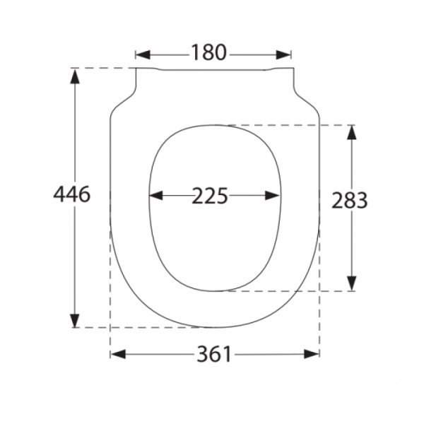 Сиденье для унитаза Villeroy & Boch Subway 3.0 с крышкой SoftClosing QuickRelease 8M42S101