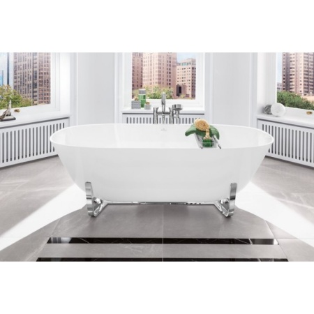 Villeroy & Boch Antheus Ванна Duo, 1750 x 800 mm, Альпийский белый UBQ175ANH7F400V-01