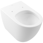 Villeroy & Boch Subway 3.0 Унитаз с открытым смывным краем, напольный, с TwistFlush, Stone White CeramicPlus 4671T0RW
