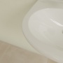 Villeroy & Boch O.novo Раковина компактная, 500 x 400 x 180 mm, Альпийский белый, с переливом, нешлифованный 53605001