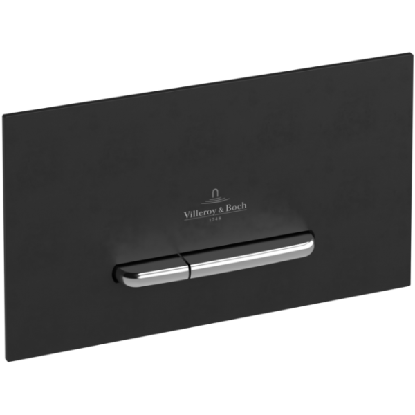 Клавиша (кнопка) смыва Villeroy & Boch ViConnect матовый черный 922169AN