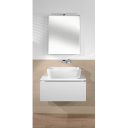 Villeroy & Boch Architectura Раковина для установки на столешницу, 600 x 400 x 170 mm, Альпийский белый, без перелива, нешлифованный 41276101