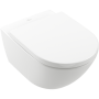 Унитаз подвесной с сиденьем Villeroy & Boch Subway 3.0, 4670TS01