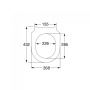 Сиденье для унитаза SlimSeat Villeroy & Boch Avento с крышкой SoftClosing QuickRelease 9M87S101