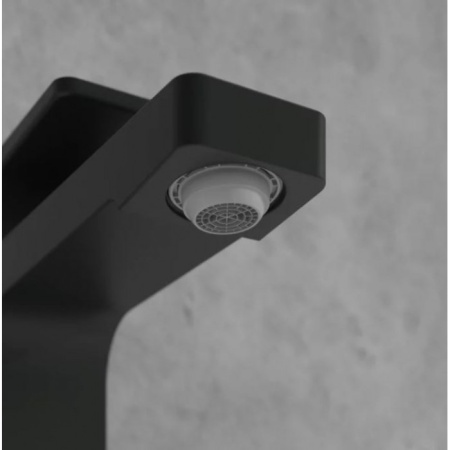 Смеситель Villeroy & Boch Architectura Square TVW125001000K5 для раковины, черный матовый TVW125001000K5