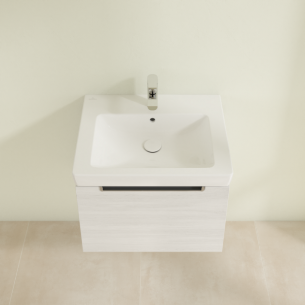 Villeroy & Boch Subway 2.0 Тумба под раковину, 1 выдвижной ящик, 587 x 420 x 454 mm, White Wood, A68710E8