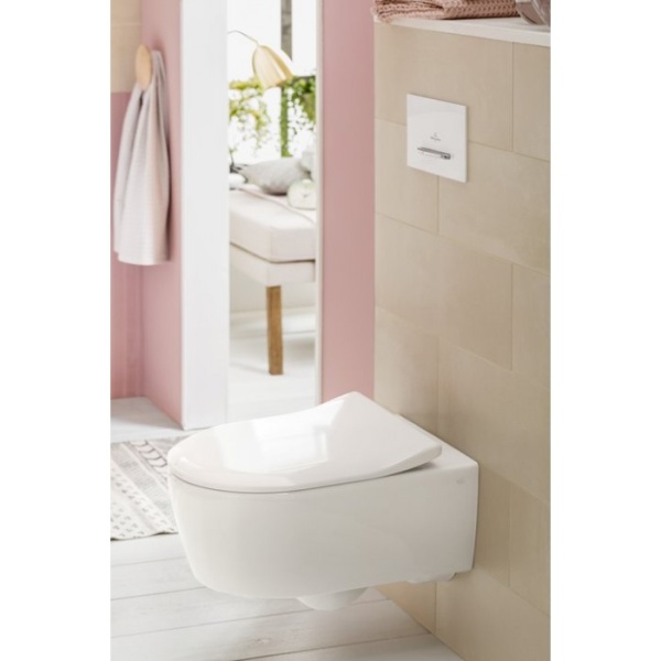 Villeroy & Boch Avento Комбинированная упаковка, настенный, с DirectFlush, Альпийский белый 5656RS01