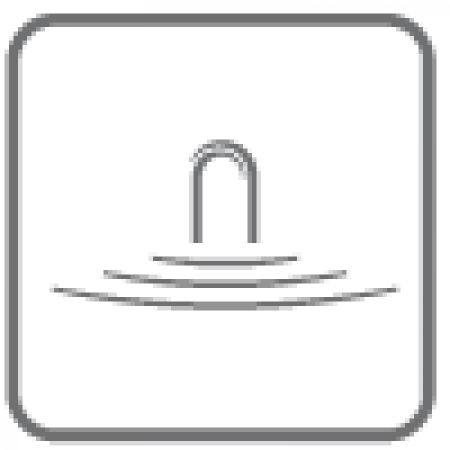 Villeroy & Boch Аксессуары видимые компоненты системы подвода воды, 129 x 144 x 55 mm, Black Matt U90954133