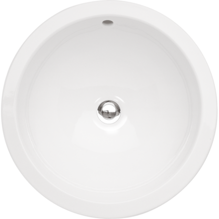 Loop & Friends Встраиваемая раковина, 61404501, 450 x 450 x 205 mm, Альпийский белый, с переливом, нешлифованный