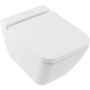Villeroy & Boch Finion Унитаз с открытым смывным краем, настенный, с DirectFlush, Альпийский белый CeramicPlus 4664R0R1