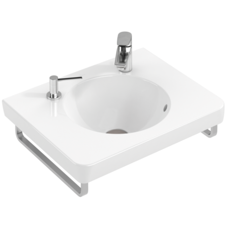 Villeroy & Boch Аксессуары Держатель для полотенец, 20 x 399 x 75 mm, нержавеющая сталь полированная 929640D7