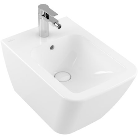 Биде Villeroy & Boch Finion подвесное Альпийский белый CeramicPlus 446500R1