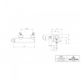 Смеситель Villeroy & Boch Dawn TVS10630115061 для душа, хром TVS10630115061